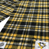 Pittsburgh Penguins Lambswool Tartan Scarf Close