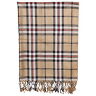 Poly Viscose Thompson Camel Scarf Shawl