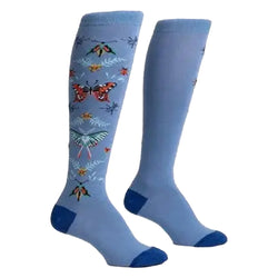 Practice Knee High Socks (Butterfly in the Sky)
