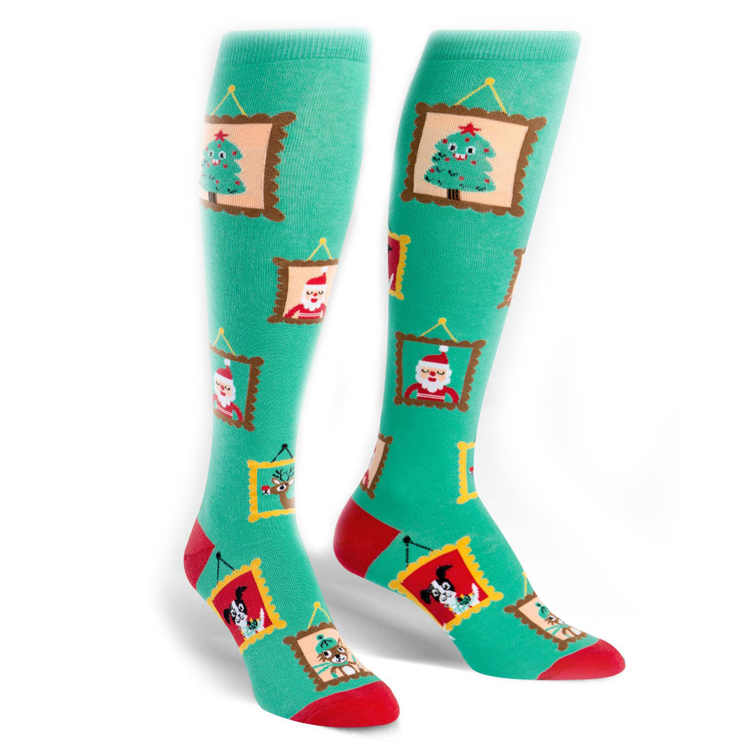 Practice Knee High Socks (Holiday Photos)