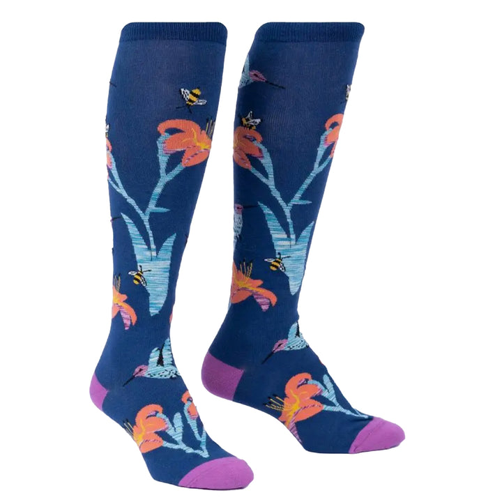 Practice Knee High Socks (Hummingbirds)