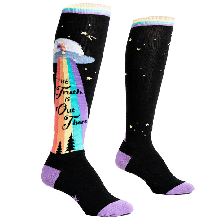 Practice Knee High Socks (The Truth is Out There)