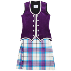 Size 6 Purple Kerr Kiltie and Vest