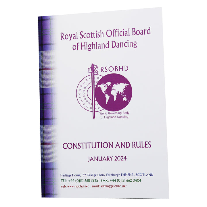 RSOBHD - Constitution and Rules Book 2025