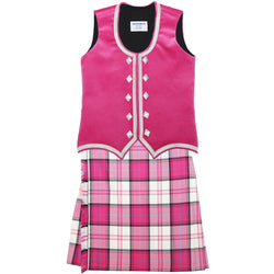 Size 6 Slim Raspberry Menzies Kiltie and Vest