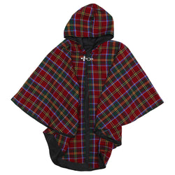 Red Tartan Poncho