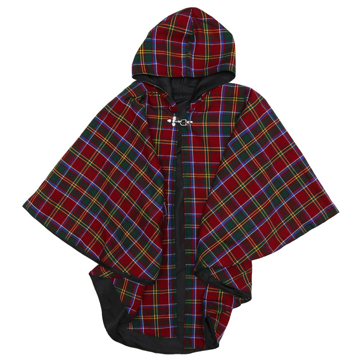 Red Tartan Poncho