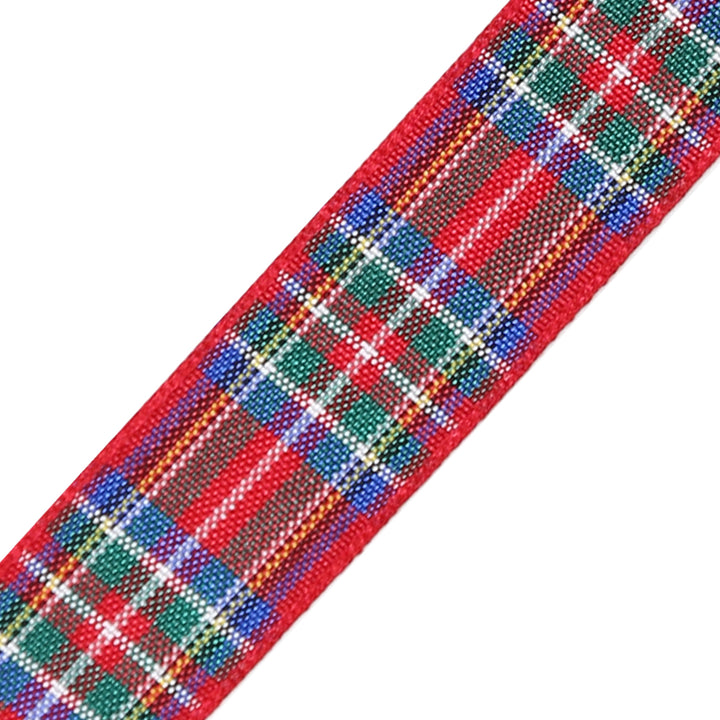 Tartan Ribbon Roll - Royal Stewart 7mm Wide (25 meters)