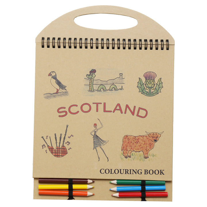 Scotland Colouring Book