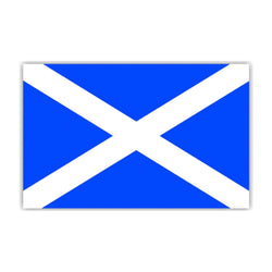 Scotland Saltire Flag Sticker