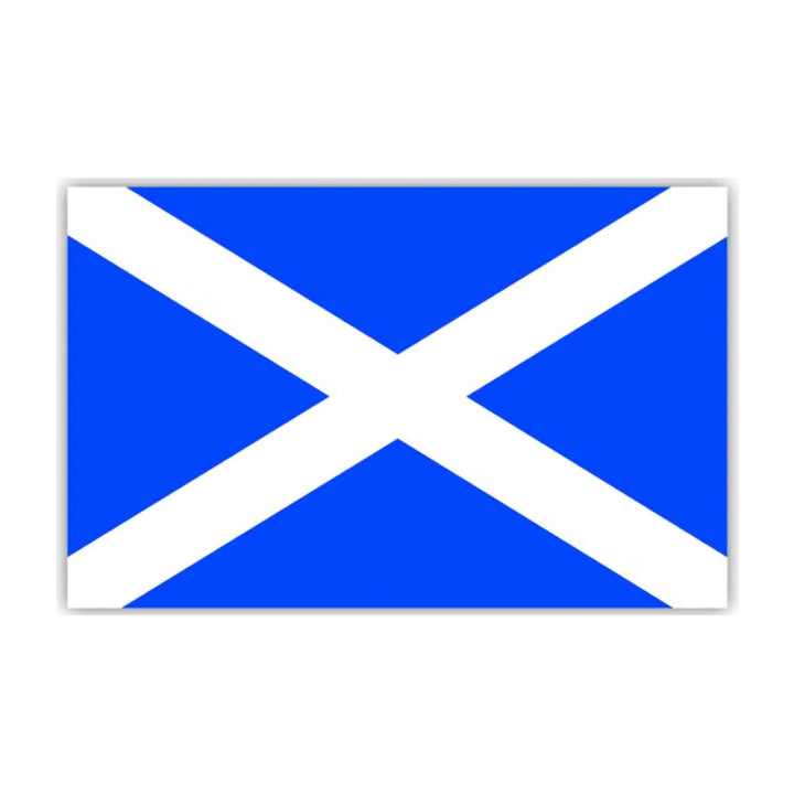 Scotland Saltire Flag Sticker