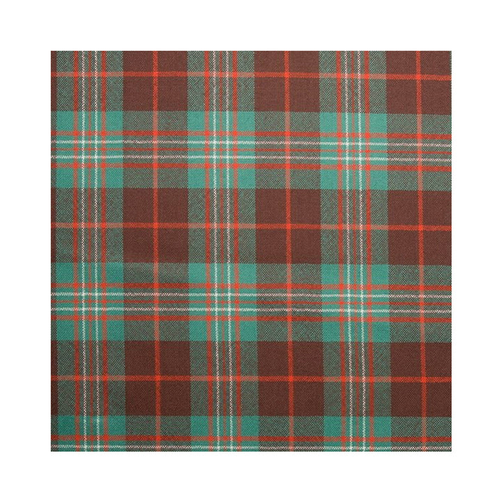Fine Weight Tartan Scarf - Scott Brown Ancient