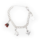 Scottish Charm Bracelet - Kilt, Bagpipes, Thistle