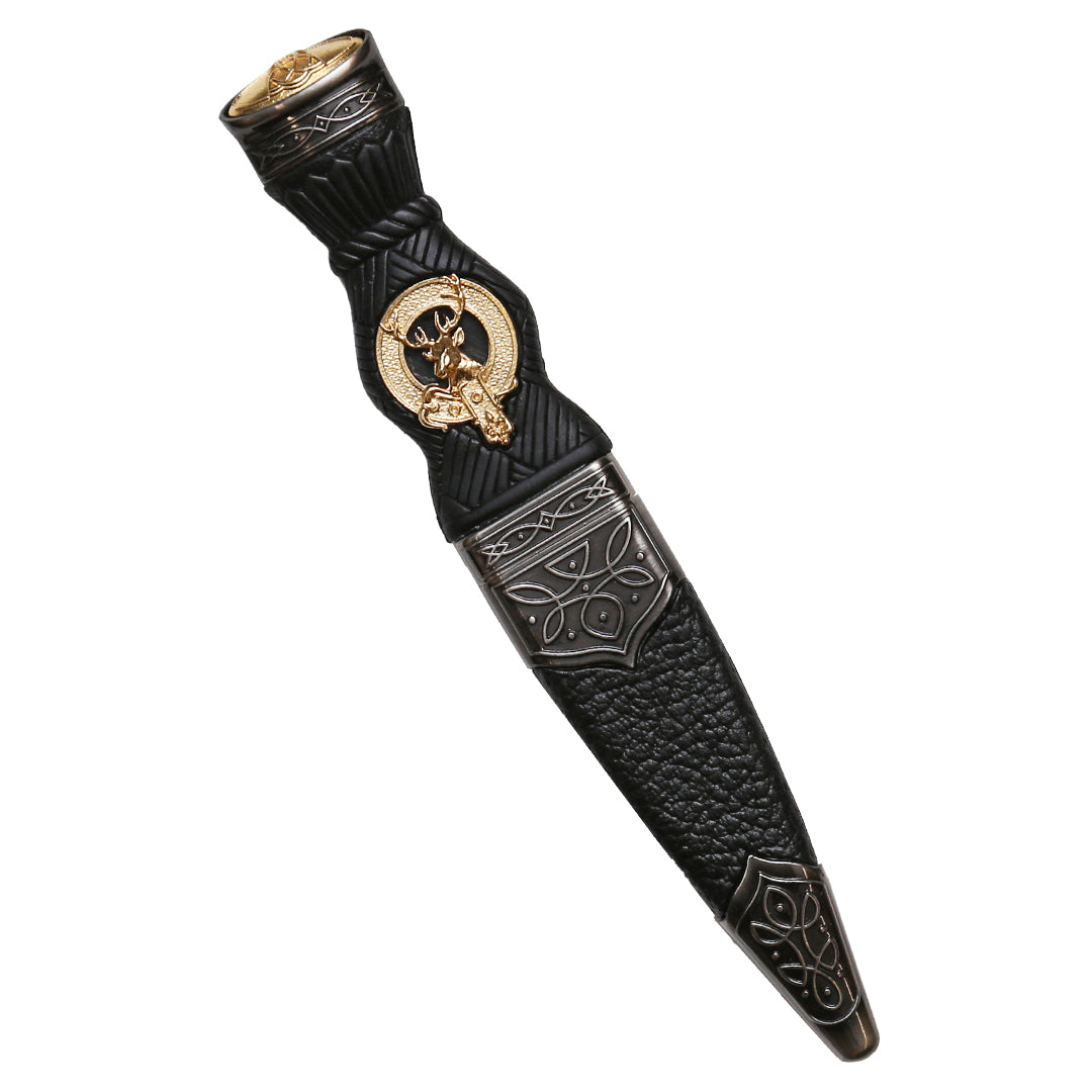 Sgian Dubh, Gold Stag Badge