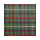 Fine Weight Tartan Scarf - Shaw Green Modern