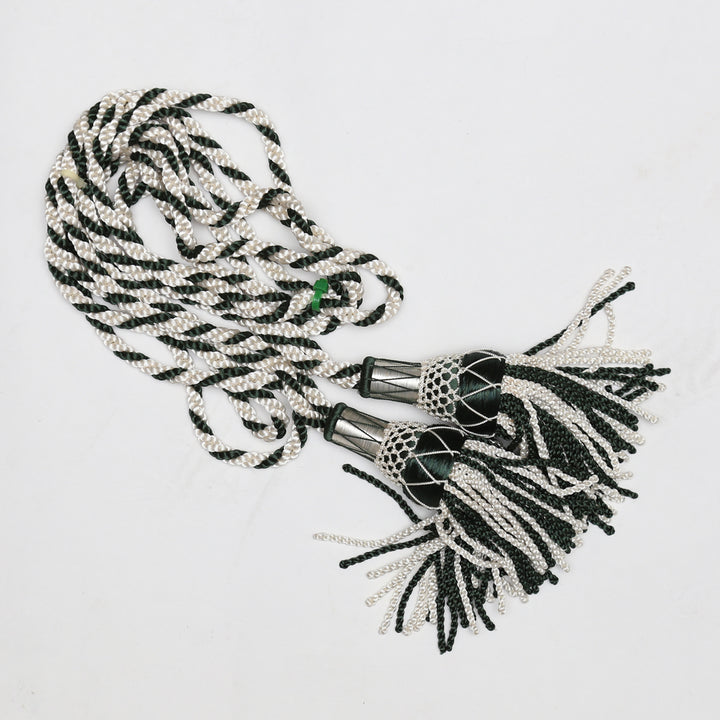 Silk Green and White Drone Cords
