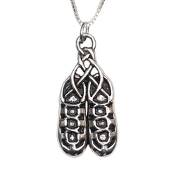 Silver Highland Dance Ghillies Necklace