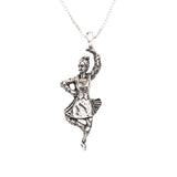 Silver Highland Dancer Necklace
