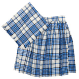 Size 6 Dress Blue Scott Variation National Skirt and Plaid
