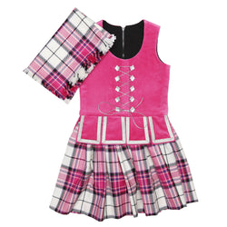 Size 8 Raspberry McKellar Deluxe National Outfit