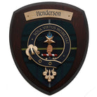 Small Henderson Wall Plaque Dark Wood