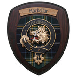 Small MacKellar Wall Plaque Dark Wood