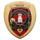 Small MacLean Wall Plaque Light Wood