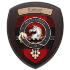Small Ramsay Wall Plaque Dark Wood