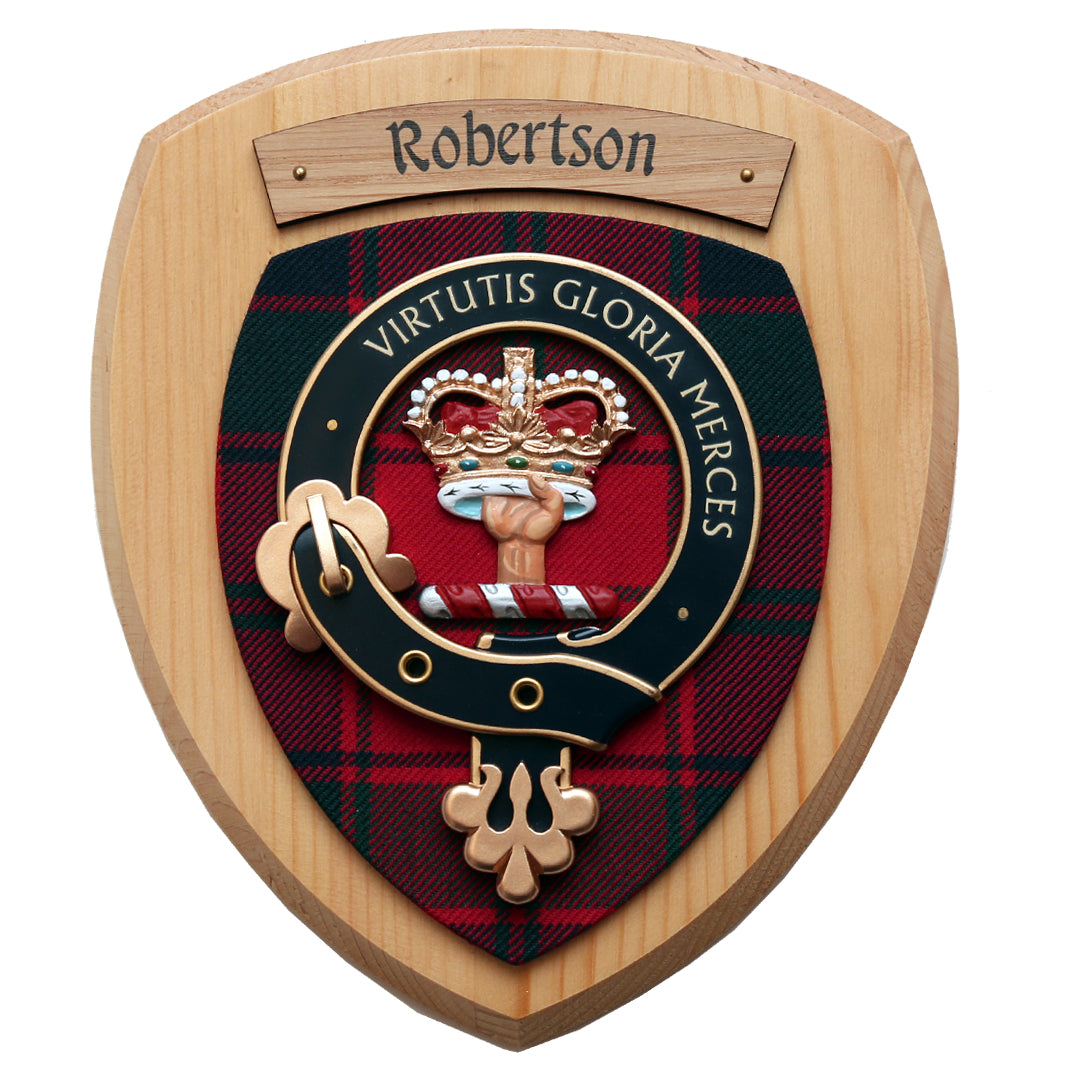 Small Robertson Wall Plaque Light Wood