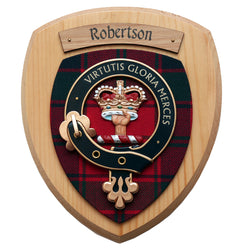 Small Robertson Wall Plaque Light Wood