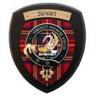 Small Stewart Wall Plaque Dark Wood