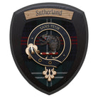 Small Sutherland Wall Plaque Dark Wood