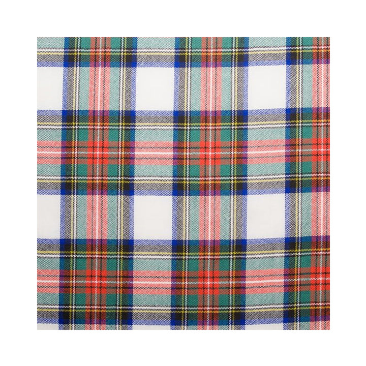 Fine Weight Tartan Scarf - Stewart Dress Ancient
