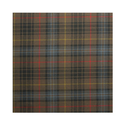 Fine Weight Tartan Scarf - Stewart Hunting Weathered