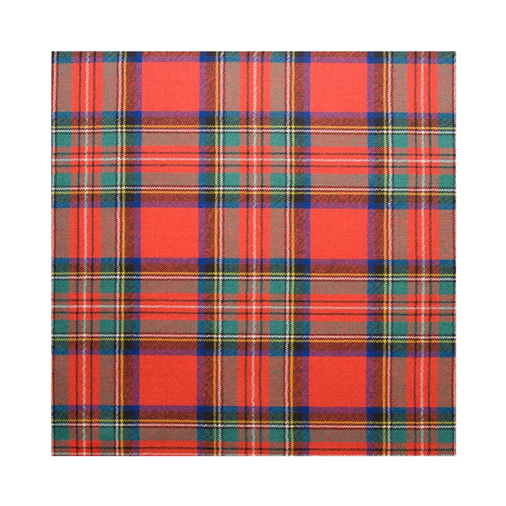 Fine Weight Tartan Scarf - Stewart Royal Ancient