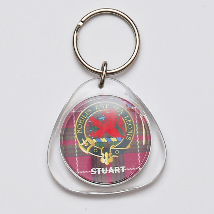 Stuart Triangle Key Chain