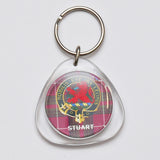 Stuart Triangle Key Chain