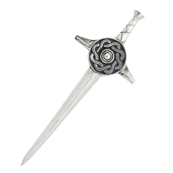 Sword and Shield Kilt Pin