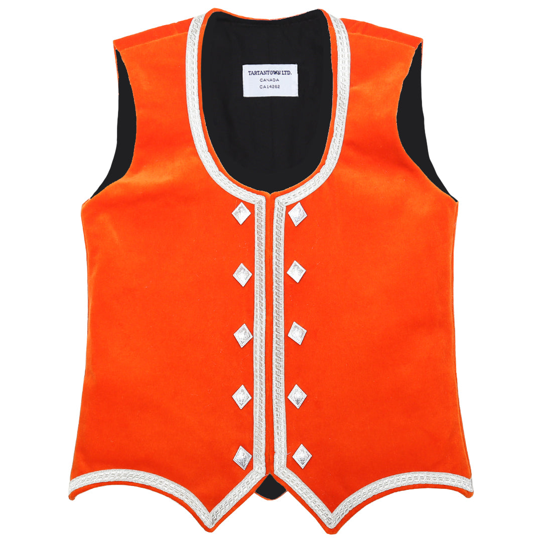 Tangerine Highland Vest