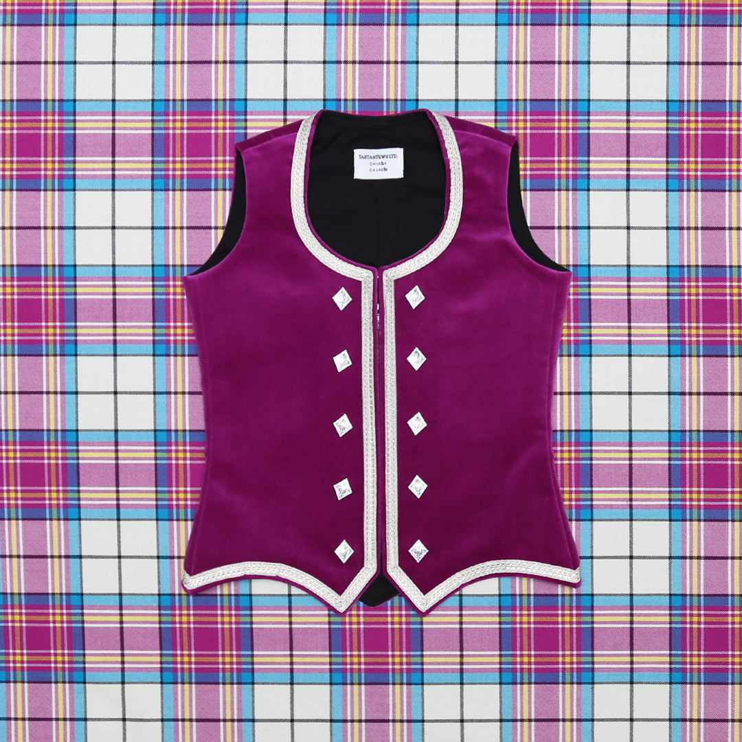 Tartan - Dress Fuchsia McKellar.1