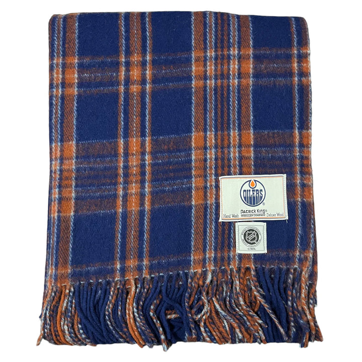 Tartan Blanket - Edmonton Oilers