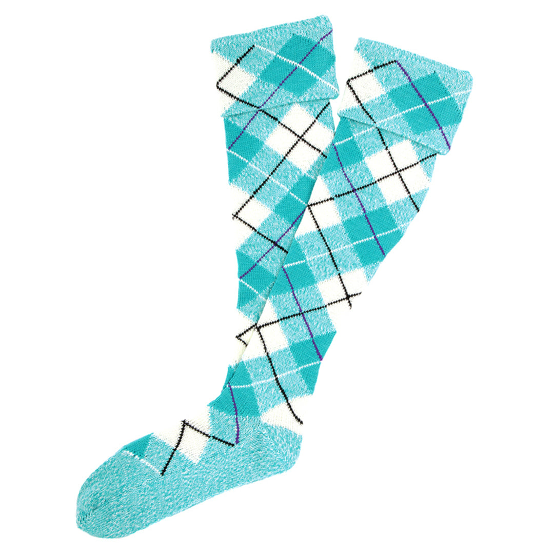 Tartan Hose - Dress Aqua McKellar