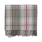 Tartan Lap Blanket - Chardonnay