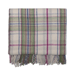 Tartan Lap Blanket - Chardonnay