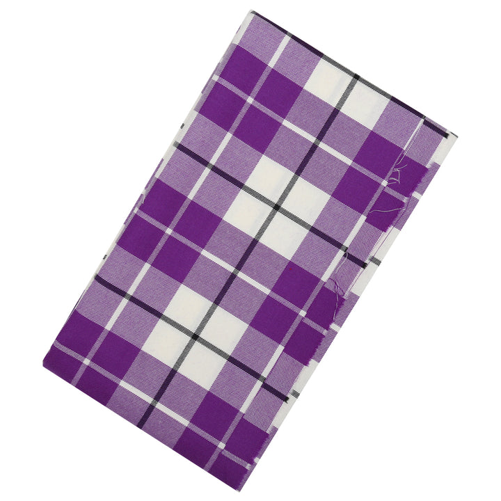 Tartan Piece - Dress Purple McRae of Conchra (3.5 Yards)