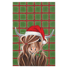 Tea Towel - Christmas Cow