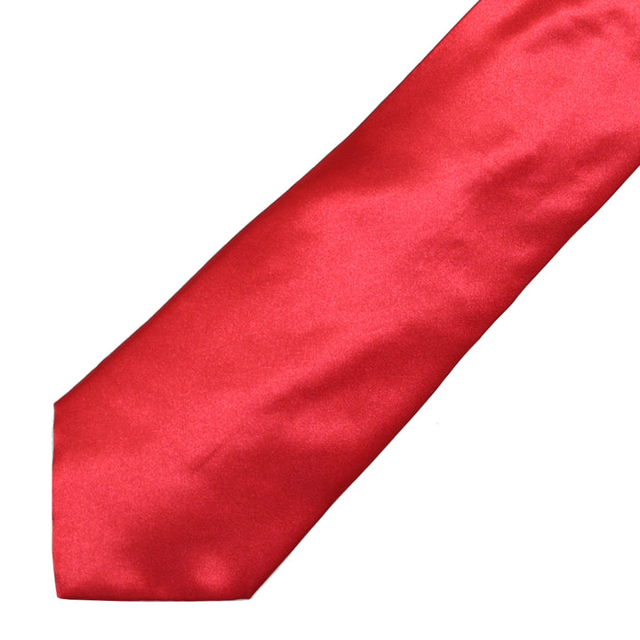 Tie - Shiny Red