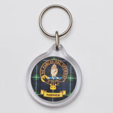 Clan Crest Plastic Key Chain - Turner