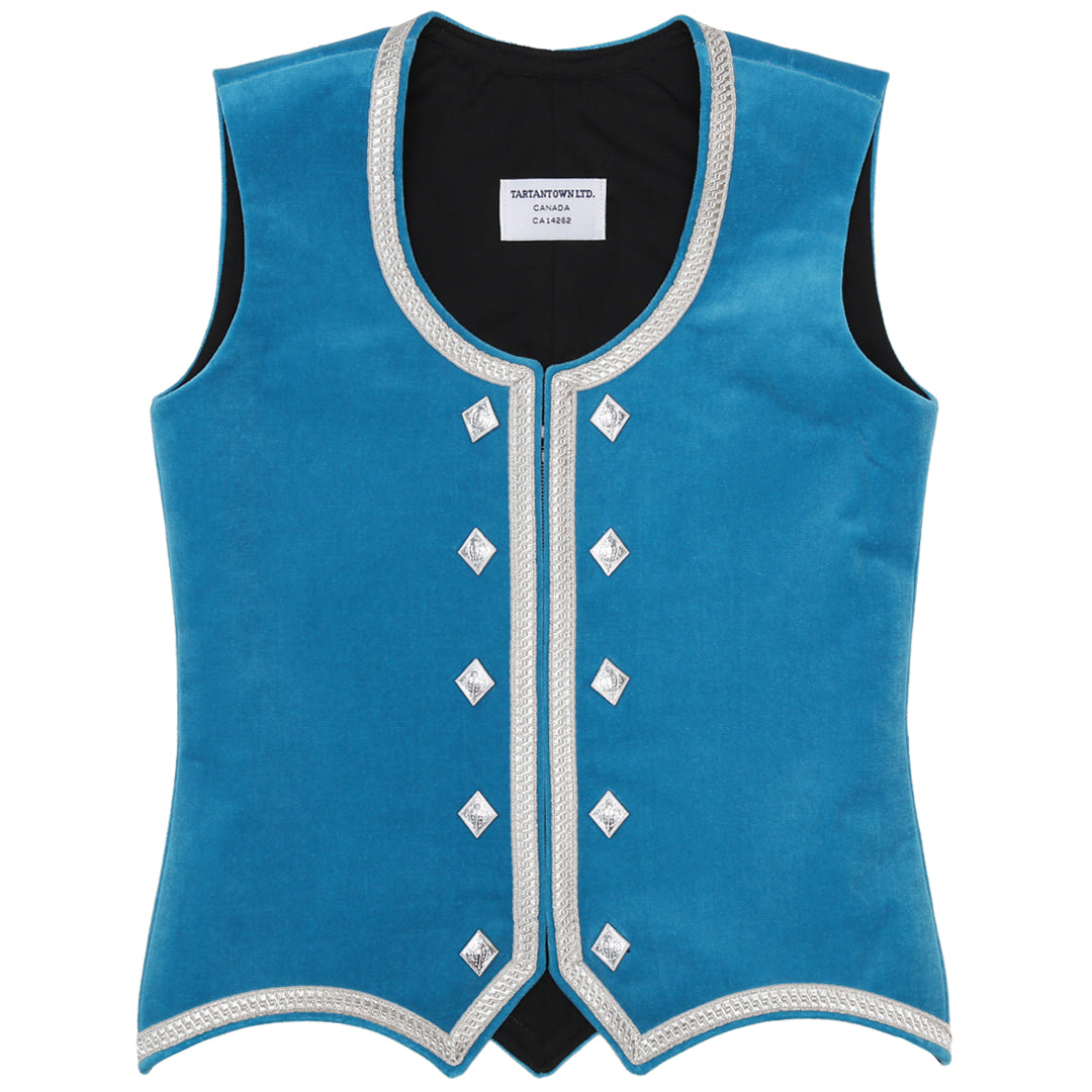 Turquoise Highland Vest