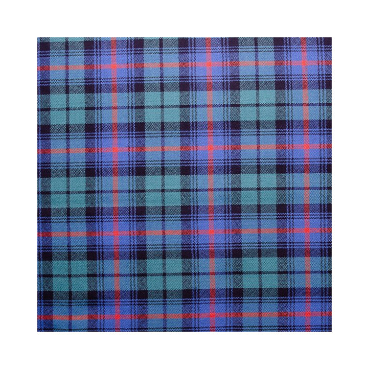 Fine Weight Tartan Scarf - Urquhart Broad Red Ancient